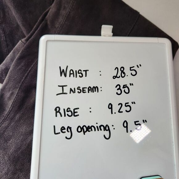 Wilsons Leather Vintage Womens 6 Tall Suede Leather Boot Pants Brown Motorcycle - Picture 7 of 7